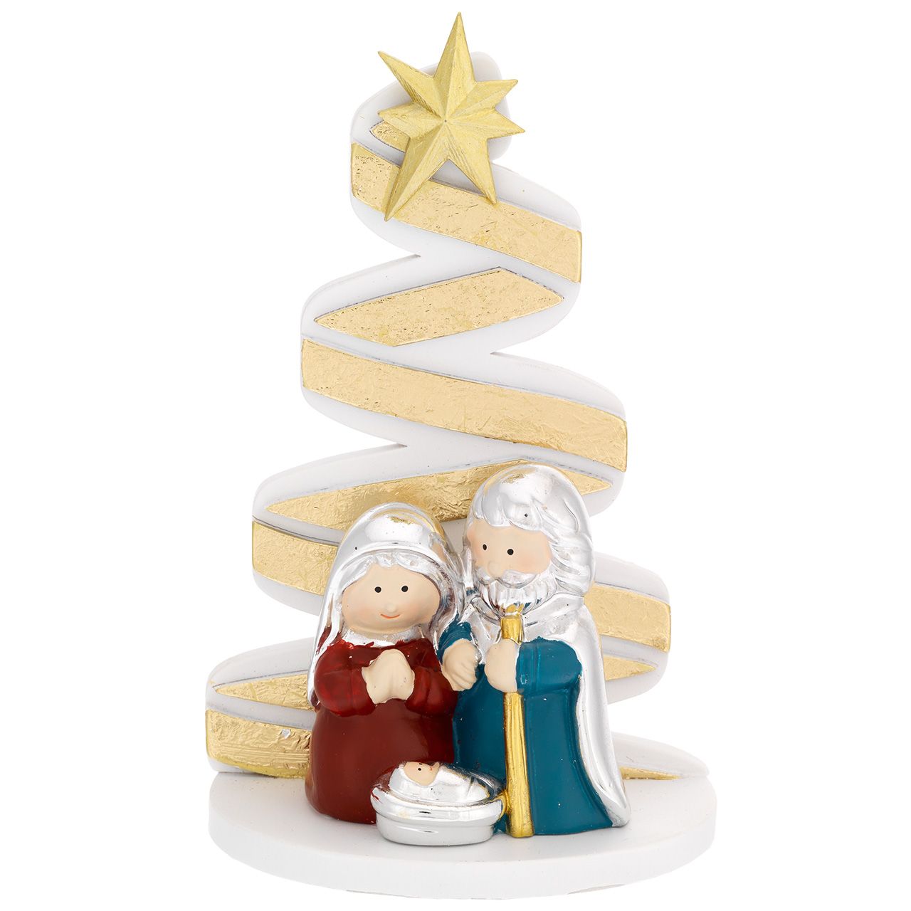 ALBERO ONDE H. 150 ORO CON PRESEPE